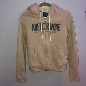 Abercrombie and Fitch girls zip up